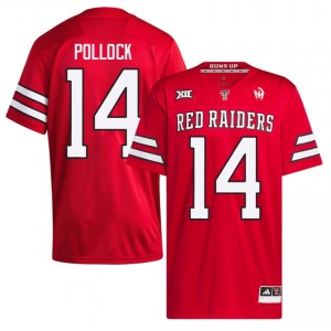 Men Brice Pollock #14 Red Stitch Jersey | Tech Player Football Official Merch 94111875