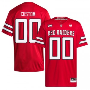 Red Custom #00 Tech Jersey | Men Player Football Stitched 95580347