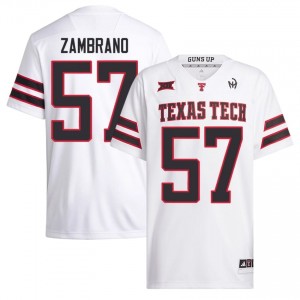 White Hunter Zambrano #57 Tech Jersey | Men Player Football Embroidery 24826920