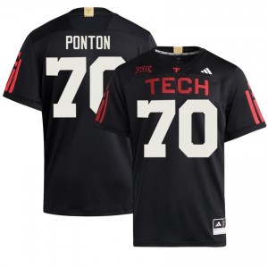 Jacob Ponton #70 Black 100 Year Anniversary Jersey | Tech Men Player Football Premium Stitched 15025588