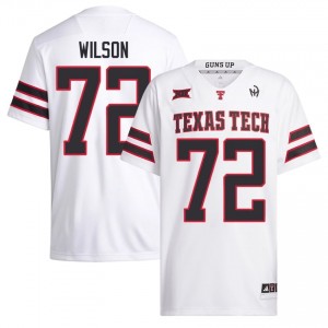 White Sheridan Wilson #72 Tech Jersey | Men Player Football Stitch 10482382