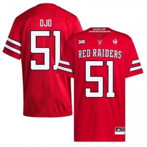 Men Felix Ojo #51 Red Stitched Jersey | Tech Player Football Official Merch 56546721