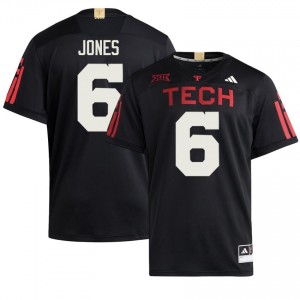 Authentic Jalen Jones Black Men High School 100 Year Anniversary Stitched Jersey | #6 TTU Football Gift 31202738
