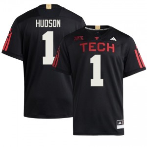 Black Micah Hudson #1 Football Jersey | Tech Men Player Team Gear 68547873