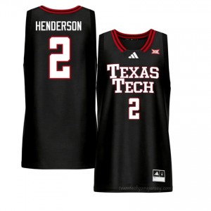 Men Jazz Henderson #2 Black Jersey | TTU High School Basketball Official Merch 90512778