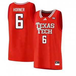 Red Leon Horner #6 Basketball Jersey | TTU Men High School Team Gear 15403913