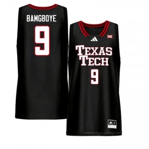 Black Luke Bamgboye #9 Basketball Jersey | Tech Men Player Team Gear 51508248