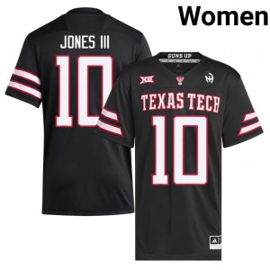 Black Lloyd Jones III #10 Tech Jersey | Women Player Football Stitch 72269962