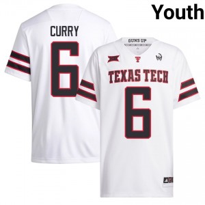 John Curry #6 White Jersey | Tech Youth Player Football Premium Stitch 46155980