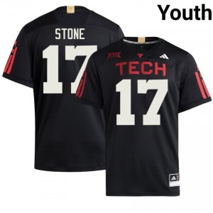 Youth Leyton Stone #17 Black Stitched 100 Year Anniversary Jersey | Tech Player Football Official Merch 43296614