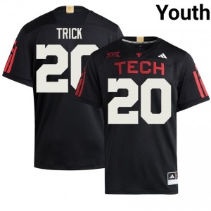 Black Adam Trick #20 Football Jersey | Texas Tech Youth NCAA Team Gear 74933390